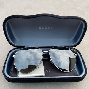 Gucci Aviator Sunglasses - Black - Men’s BRAND NEW